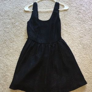 Black Princess Vera Wang Mini Dress